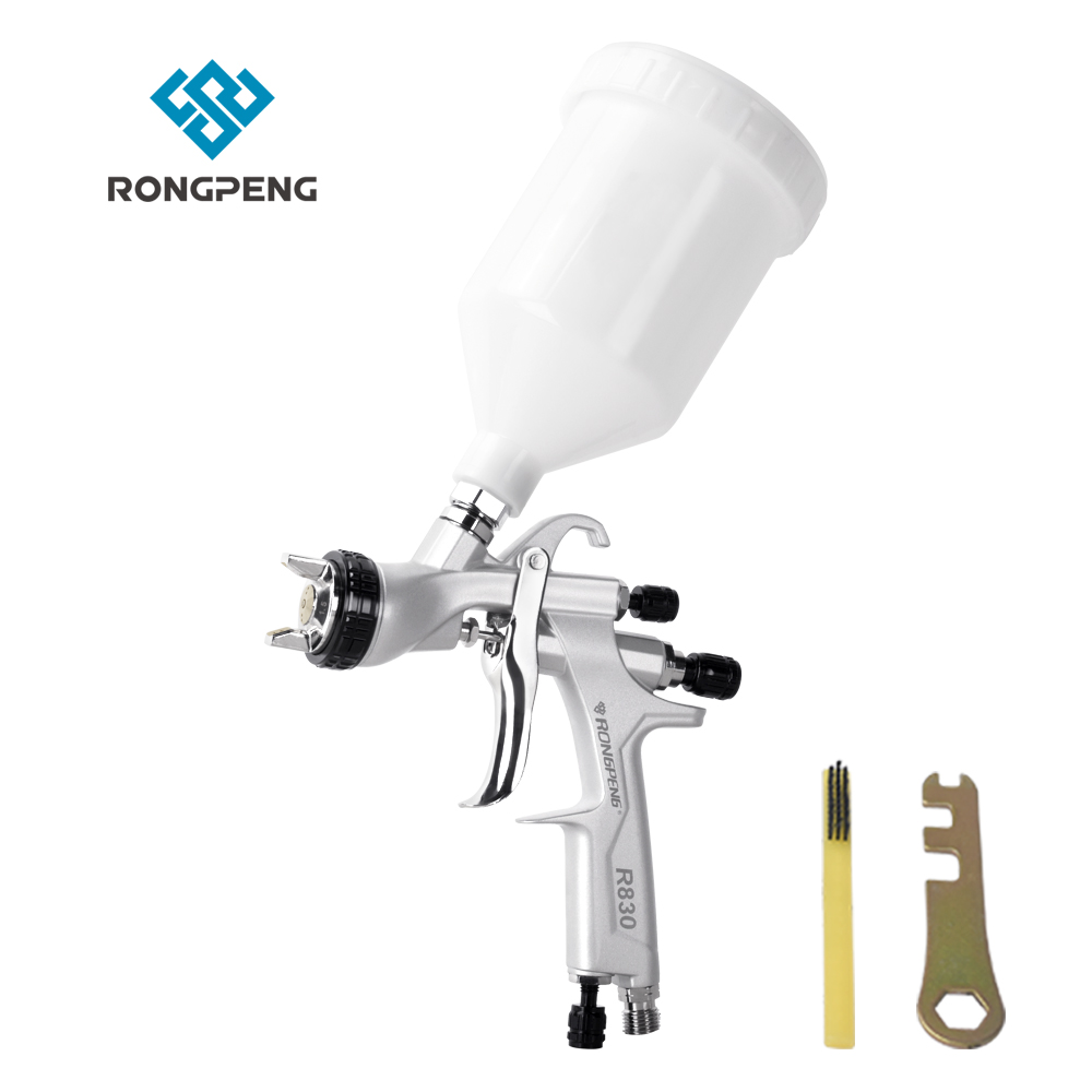 Spray Paint Primer - Rongpeng r830 lvlp pistola 1.3/1.5/1.7/2.0mm bocal