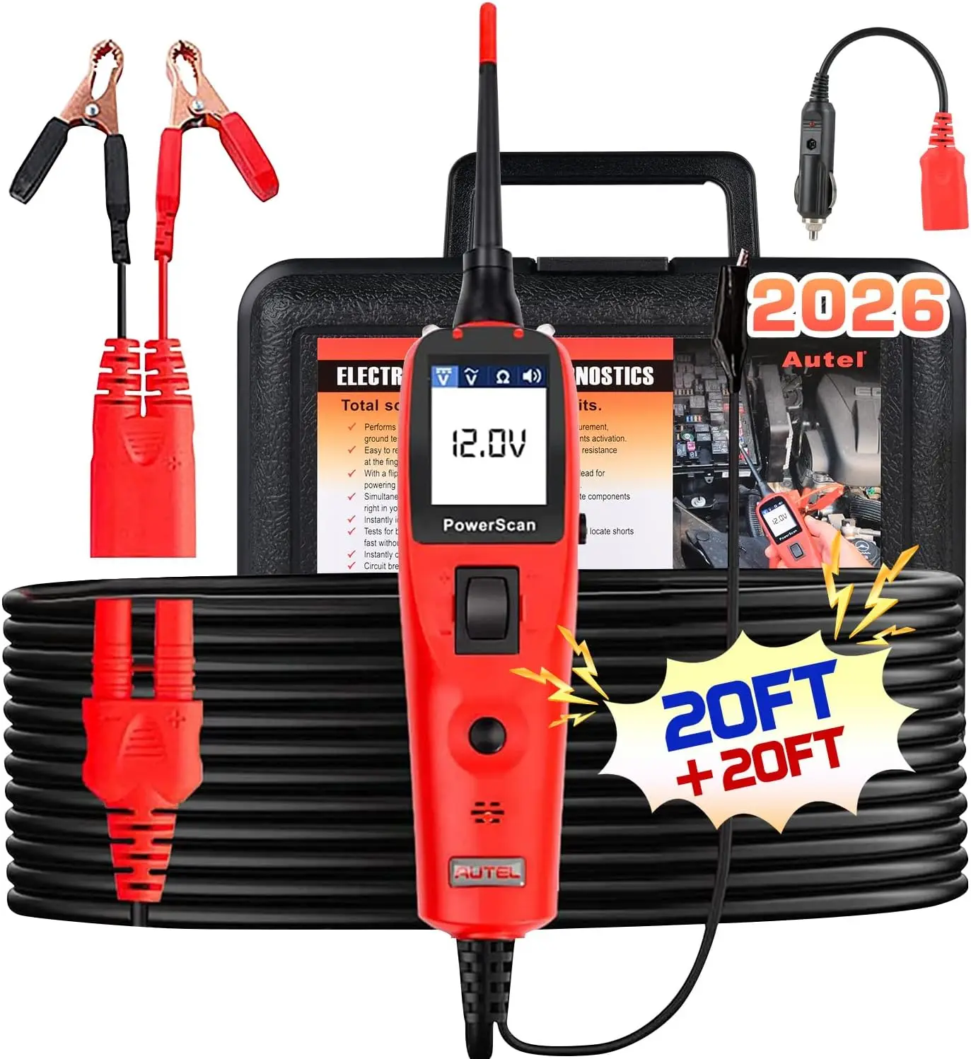 Circuit Breaker Finder - Testador de Circuito Automotivo PowerScan, Ferramenta