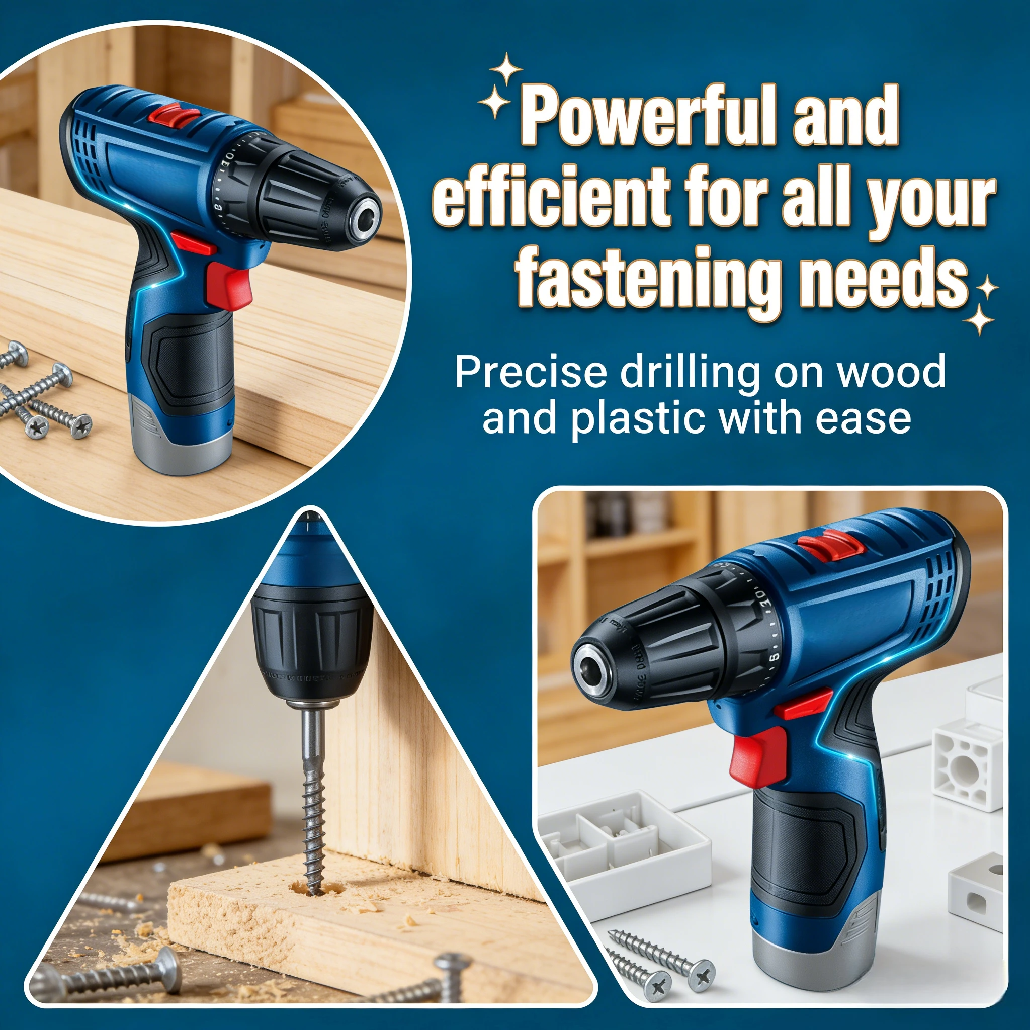 Home Improvements - Furadeira Elétrica Bosch GSR 120-LI 12V