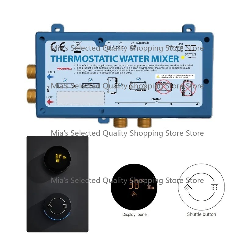 Conjunto de Chuveiro Digital T - App Home Improvement avaliação e preço