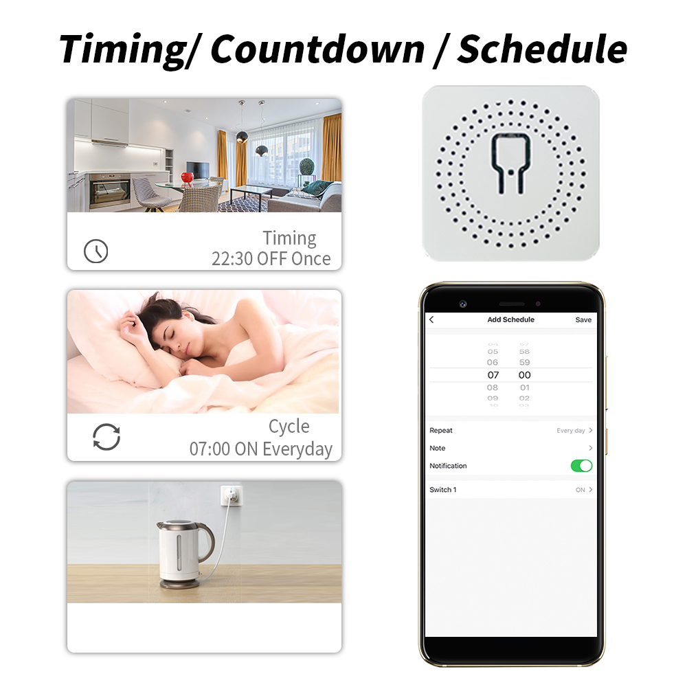Interruptor Inteligente WiFi M - App Home Improvement avaliação e preço