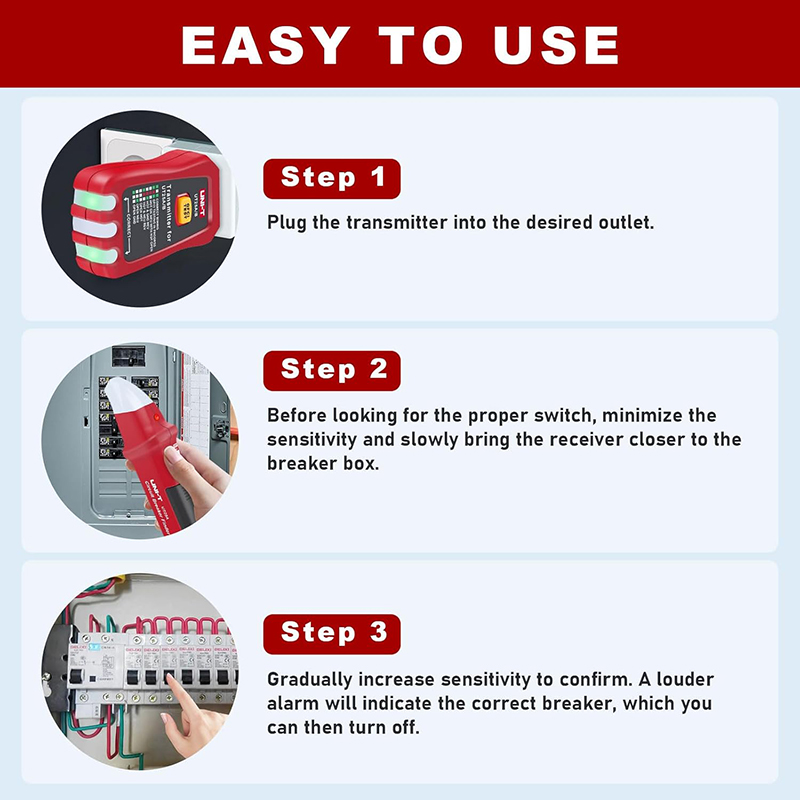 Localizador de Disjuntores AC  - Circuit Breaker Finder avaliação e preço